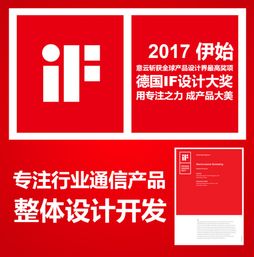 熱烈祝賀意云設計團隊榮獲德國if產品設計大獎